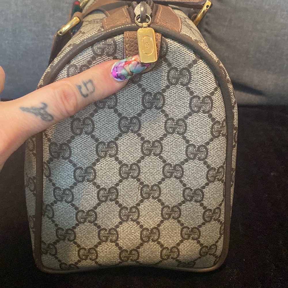 SOLD!!   Beautiful Gucci vintage Boston bag - Picture 2 of 10